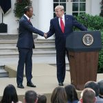 President Trump calls Tiger Woods ‘one of the greatest athletes’ as he gives him the Medal of Freedom after his fifth Masters victory