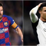 Lionel Messi overtakes Cristiano Ronaldo as the all-time record goalscorer in Europe’s top five leagues with goal number 438