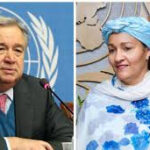 UN Secretary General and his deputy, Amina Mohammed, react to #EndSARS protests