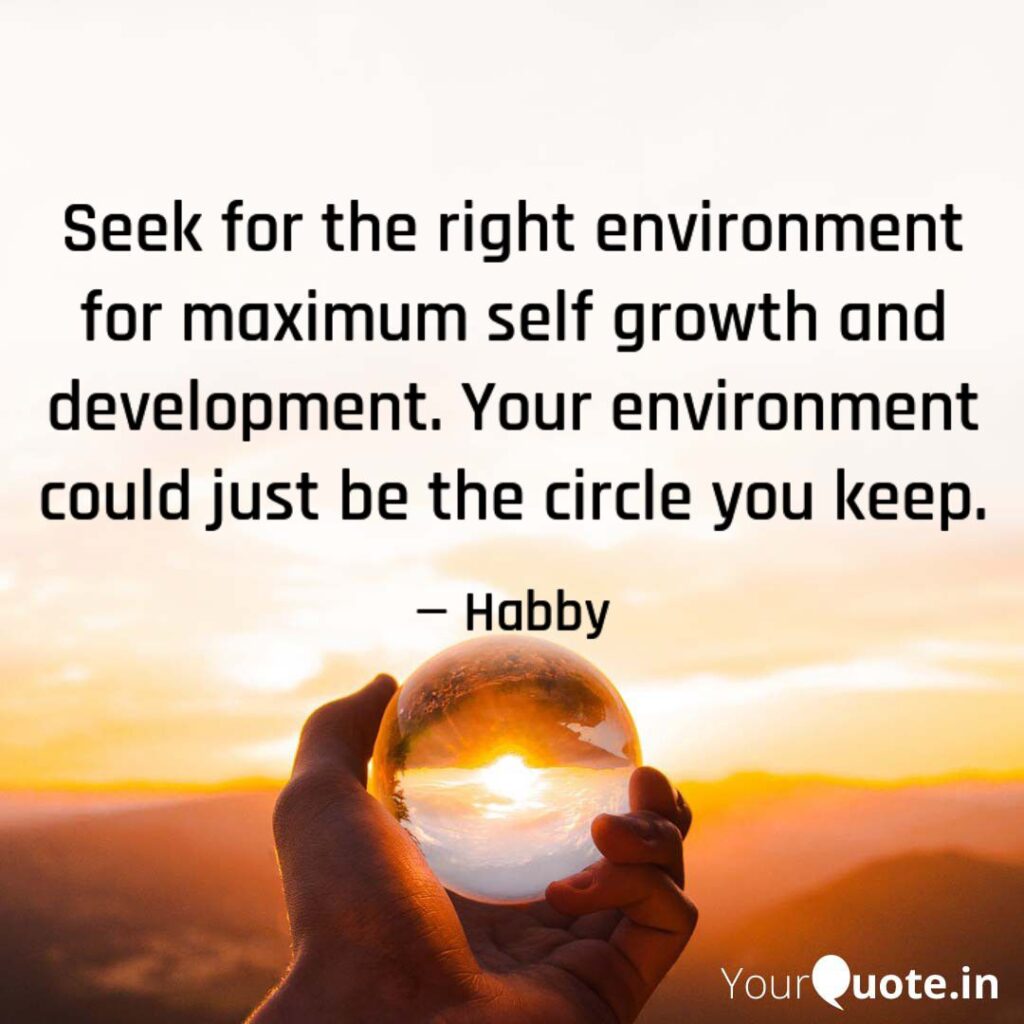 #MondayMotivation: Your future needs the right environment