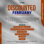 Bonanza: Discounted February for PR, Social Media Management services & advertisement