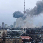 Russian Strike Hits Kyiv TV Tower, Cuts Broadcast.