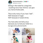 Sitting in the toilet for a long time can give you pile – Dr. Olufunmilayo