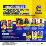 100 DAYS CHALLENGE WORLD BANK AFRICAN PARTICIPANT 2022 SUMMIT !!!!