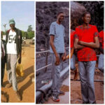 Pictures of the “tallest man in Kaduna” trends on the internet