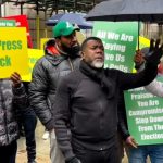 2023 Presidential Election: Reno Omokri leads march in the UK to protest against the recently conducted elections