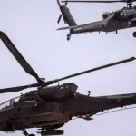 Three dead & one injured after 2 US Army helicopters crash during training flight in Alaska